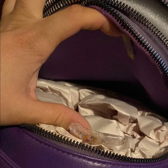 Hocus Pocus Purple Backpack with Cat Coin Purse - Picture 8 of 10